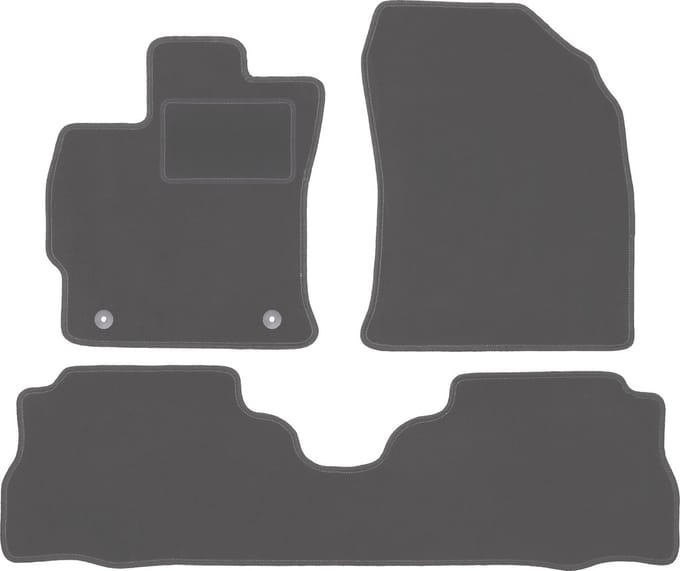 Grafiet automatten voor: Toyota Prius III Plus hatchback (2011-2015)