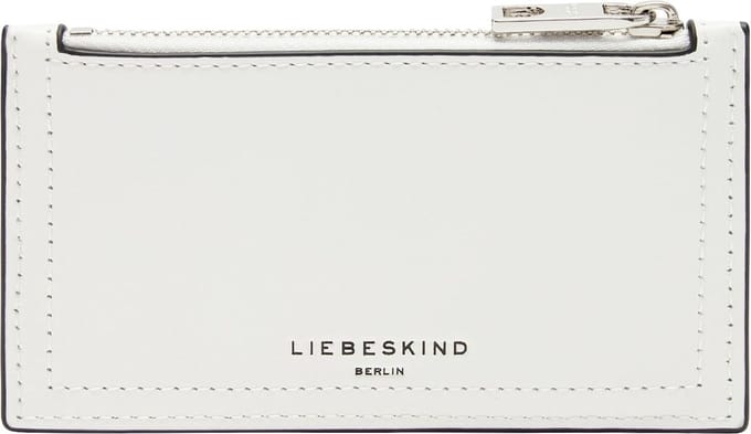 LIEBESKIND BERLIN Kaarthouder Chudy Paper Touch Crinkle Purse Arctic Crème