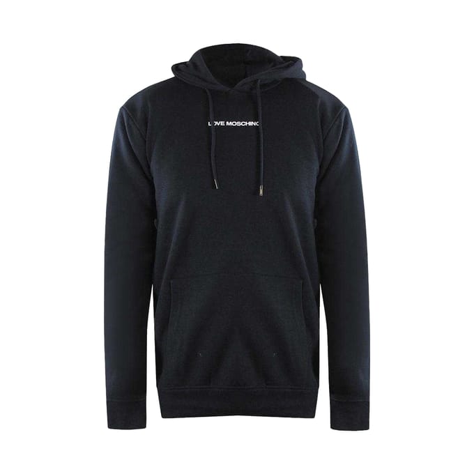 Love Moschino Dames/dames Logo Hoodie (Zwart)