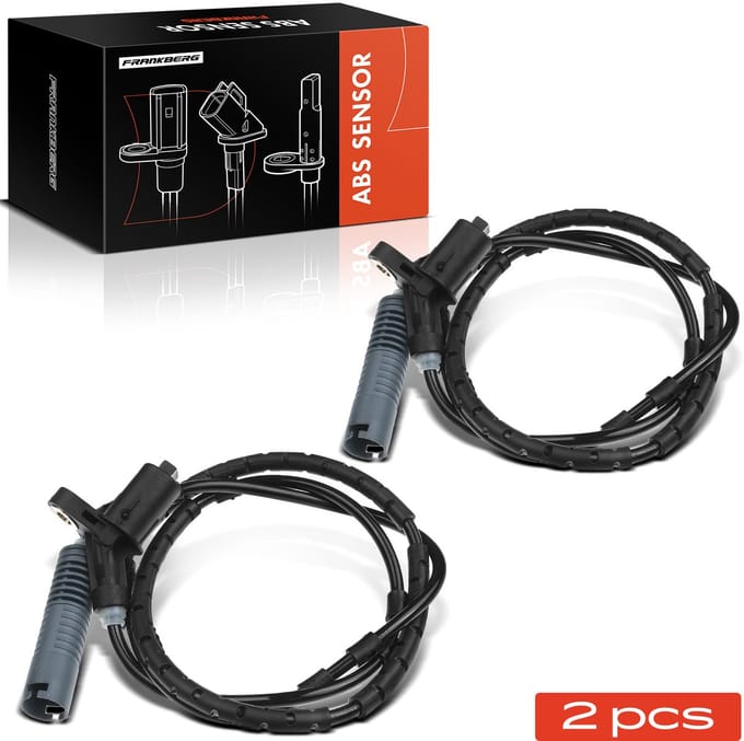 Frankberg 2x ABS Sensor Achteras Links Rechts voor BMW