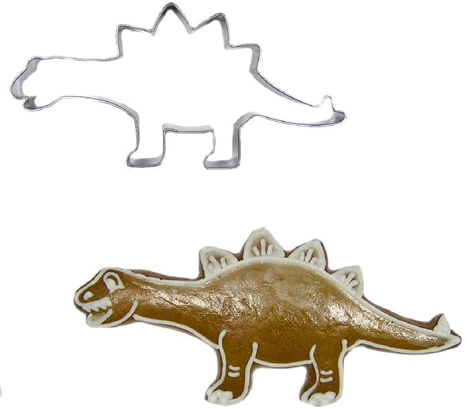 BrandNewCake Uitsteekvorm Dino Stegosaurus RVS 12cm