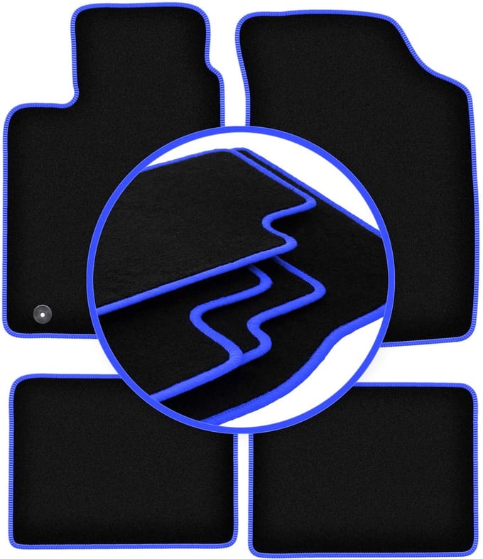 CARLUX-BLUE automatten voor: Renault Thalia I sedan (2000-2010)