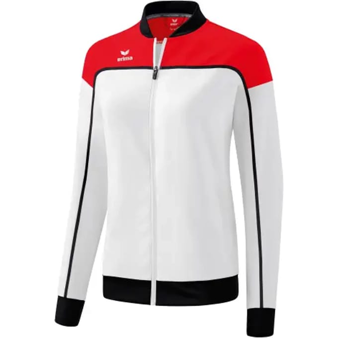 Erima Change Presentatiejack Dames - Zwart / Rood / Wit | Maat: 36