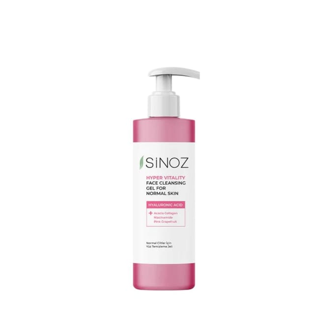 Sinoz - Hyper Vitality Face Cleansing Gel for Normal Skin, 200ml - Żel do mycia twarzy do codziennego użycia
