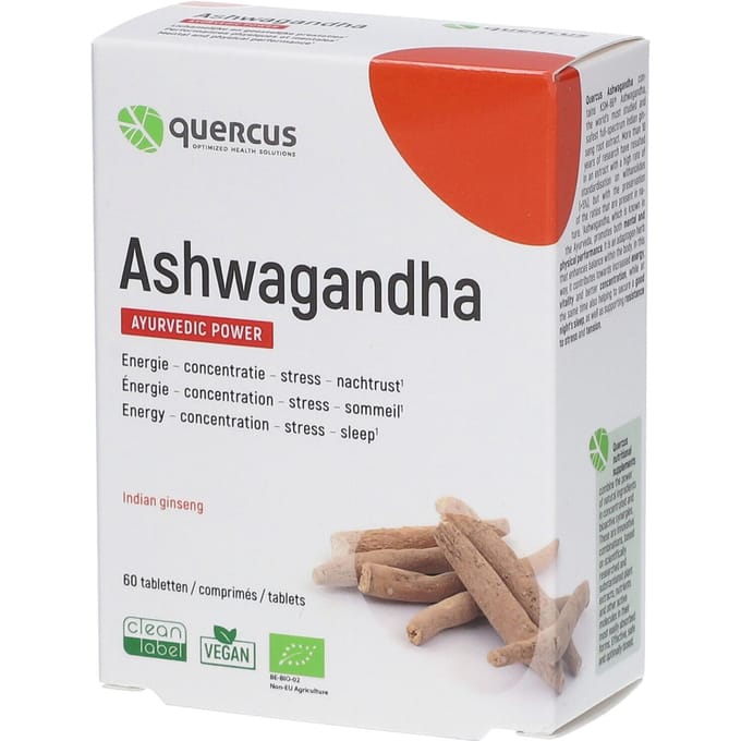 Quercus Ashwagandha Ayurvedic Power 60 Tabletten
