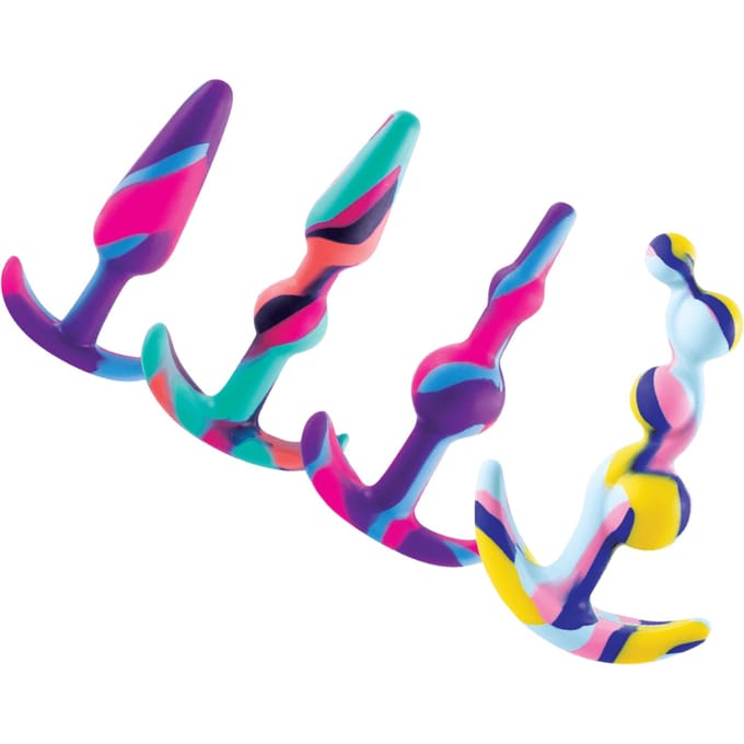 Anale Plug NMC Multicolour 4 Onderdelen