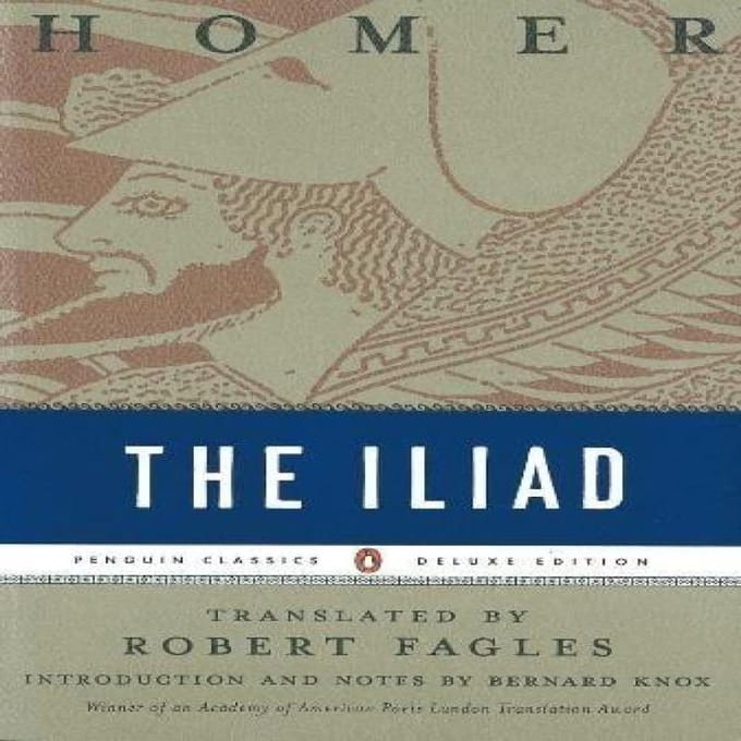 De Ilias van Homerus Paperback Boek 9780140275360