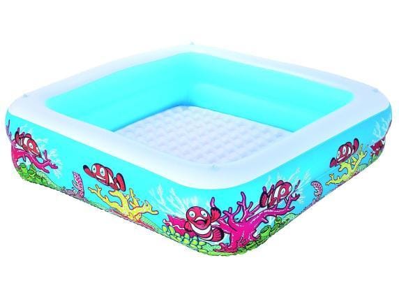 Bestway - Speelbad - met - overkapping - 140x140x114 - cm - blauw - 52192