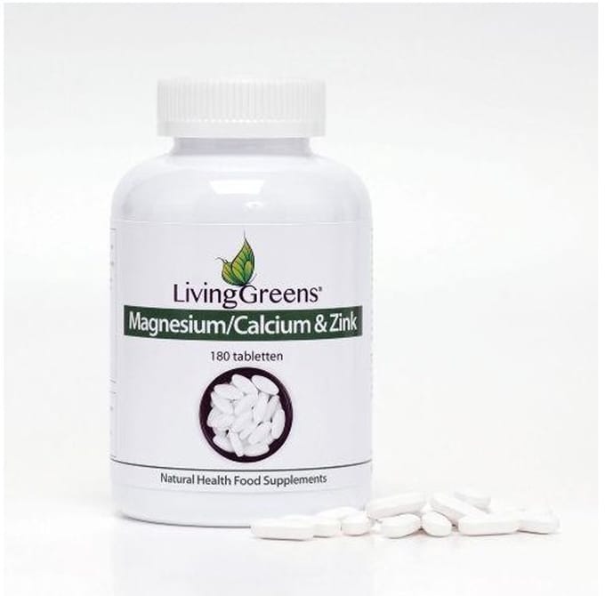 Livinggreens Magnesium calcium zink 180 Tabletten