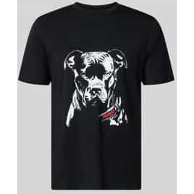 Regular fit T-shirt van 100% katoen Model 'DUBROX'