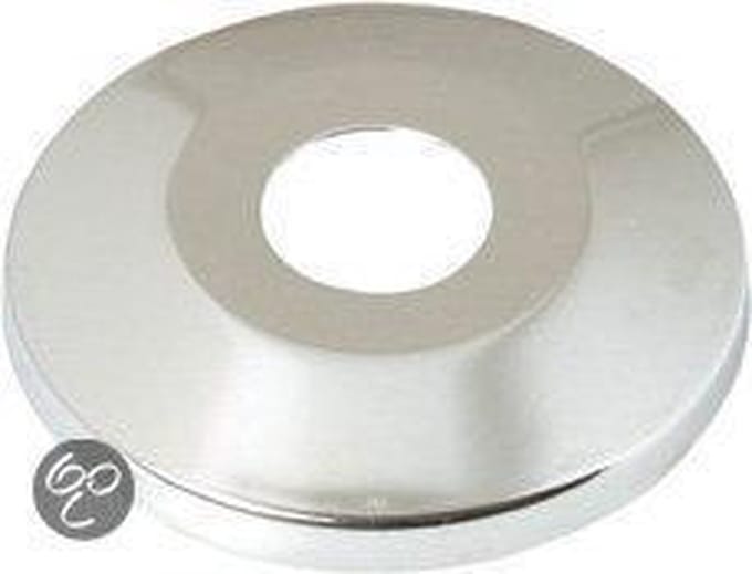 Chr,Kraanrozet 3/4" Plieger Label Bl 2St