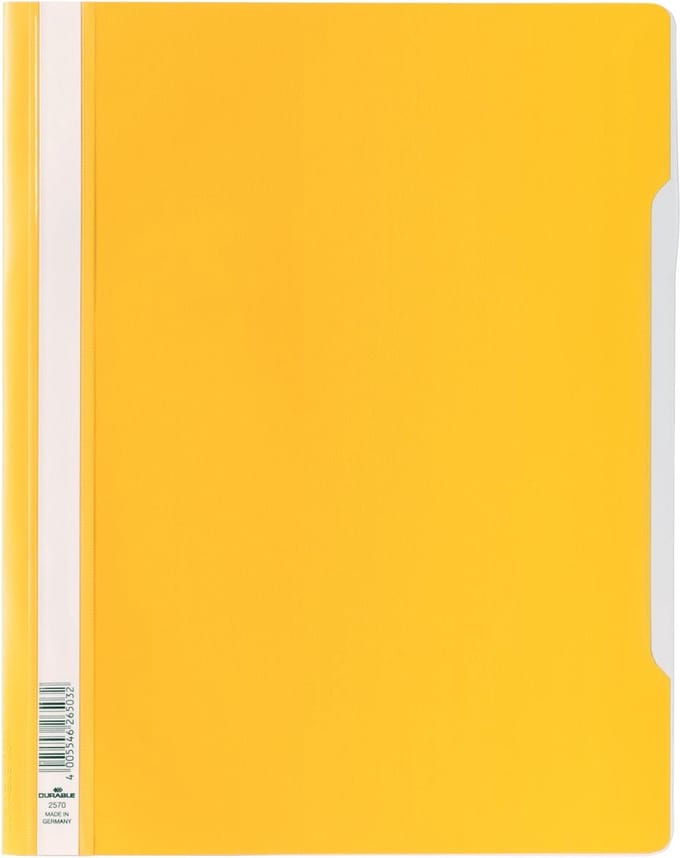 Snelhechter A4 Durable 2570 Geel