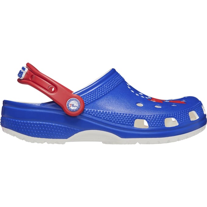 Crocs Philadelphia 76ers Classic Clog Slippers Vrouwen Wit