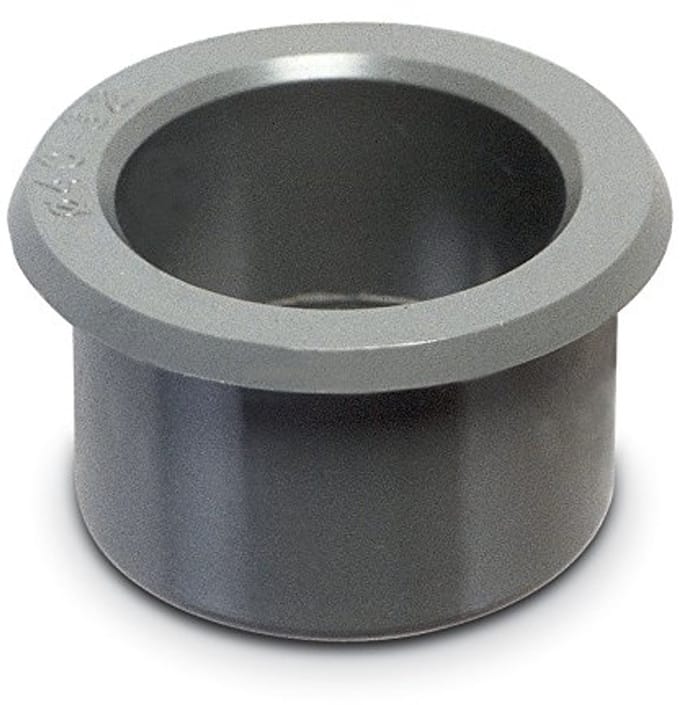Concentrische PVC-reductie 50 mm naar 40 mm