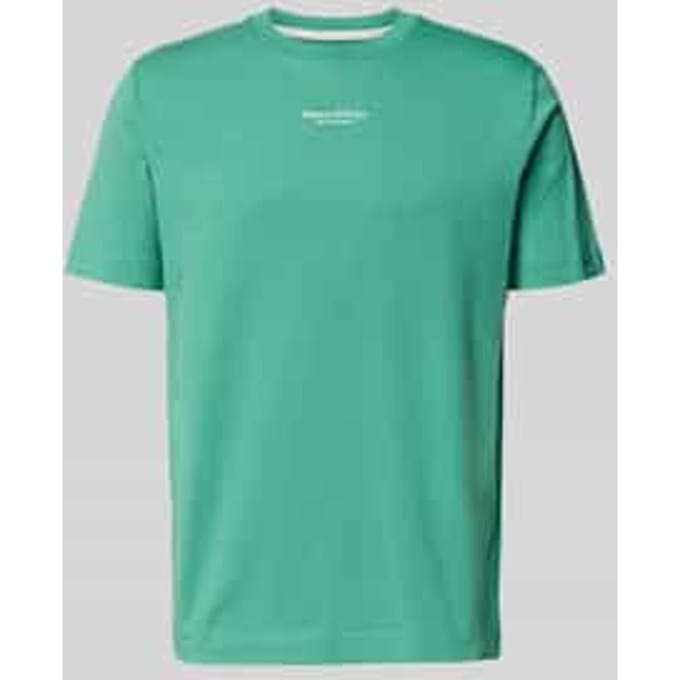Regular fit T-shirt van puur katoen