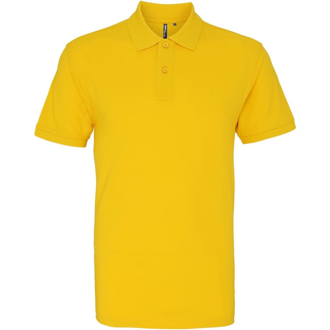 Asquith & Fox Heren Poloshirt met korte mouwen (Zonnebloem)