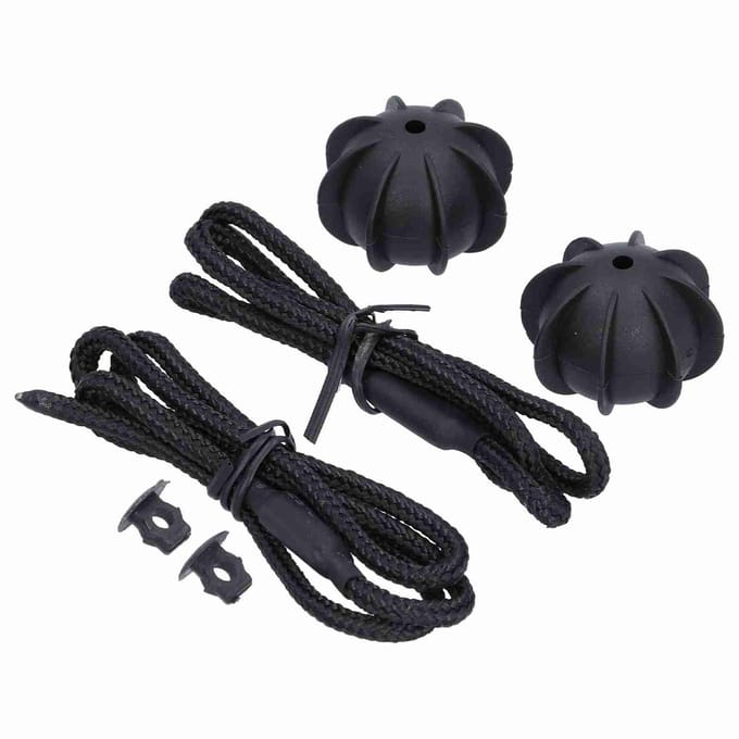 2 stuks Achterbak Hoedenplank Koord Ophangtouw Auto Accessoires Vervanging voor MK6 black