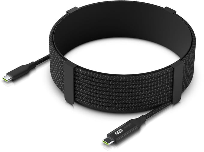 Ubiquiti AFi-Cable-USB-7M USB-kabel USB C 100 W Zwart, Grijs