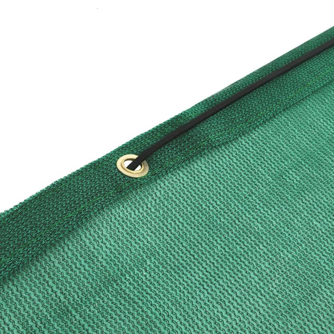vidaXL - Aanhangwagennet - 3,5x6 - m - HDPE - groen