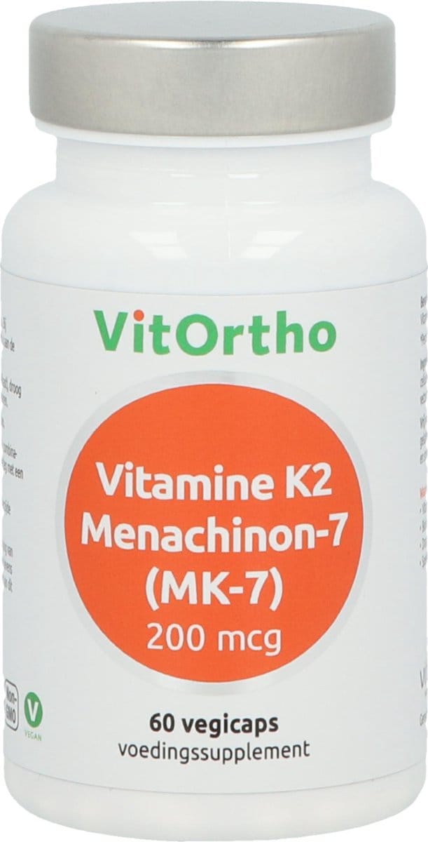 Vitortho Vitamine K2 Menachinon 7 - 60 vegacapsules