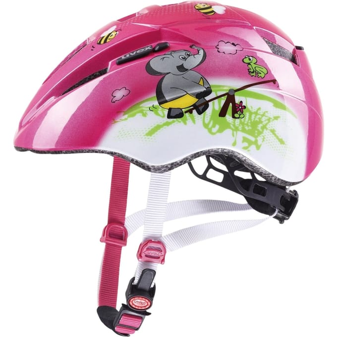 uvex Kid 2 Fietshelm Kind Pink/Playground - Unisex - maat 46-52