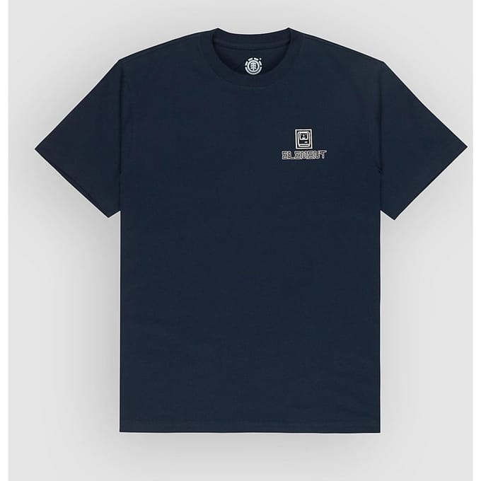 Element Inner Workings T-shirt Met Korte Mouwen Blauw S Man
