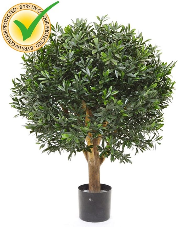 Ilex bol kunstplant 55cm - UV bestendig