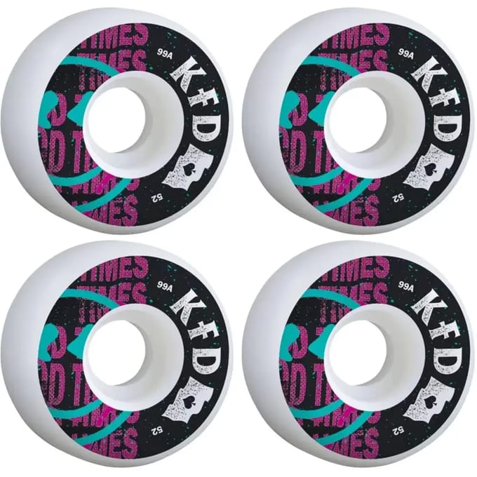 Skateboard wiel KFD DIY (x4)