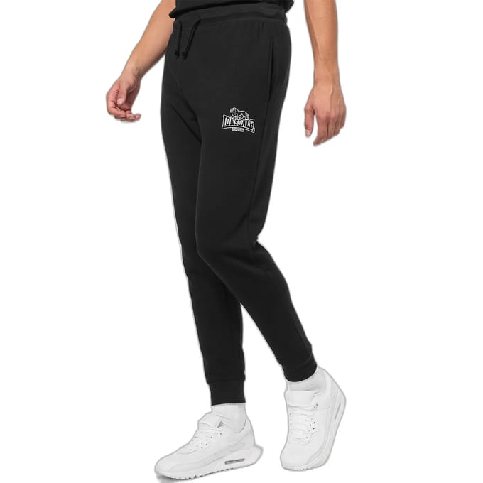 Lonsdale Rathven Jogginghose normale Passform Black/White-XXL