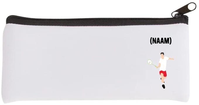 Akyol - badminton met eigen naam Etui - Badminton - badmintonner - sport - 20 bij 9 cm