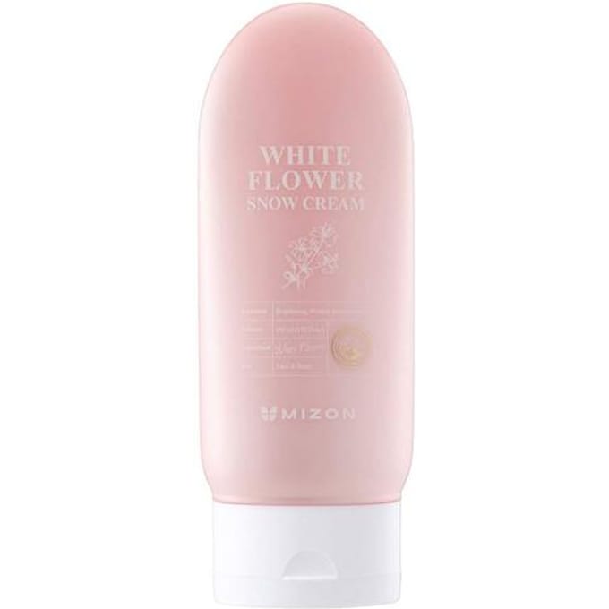 MIZON Sneeuwcrème met witte bloemen one gray