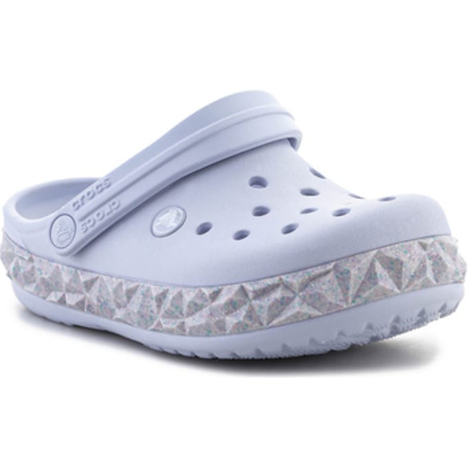 Crocs Crocband Geometric Glitterband Clog Dreamscape Lila Maat 34/35 US J3