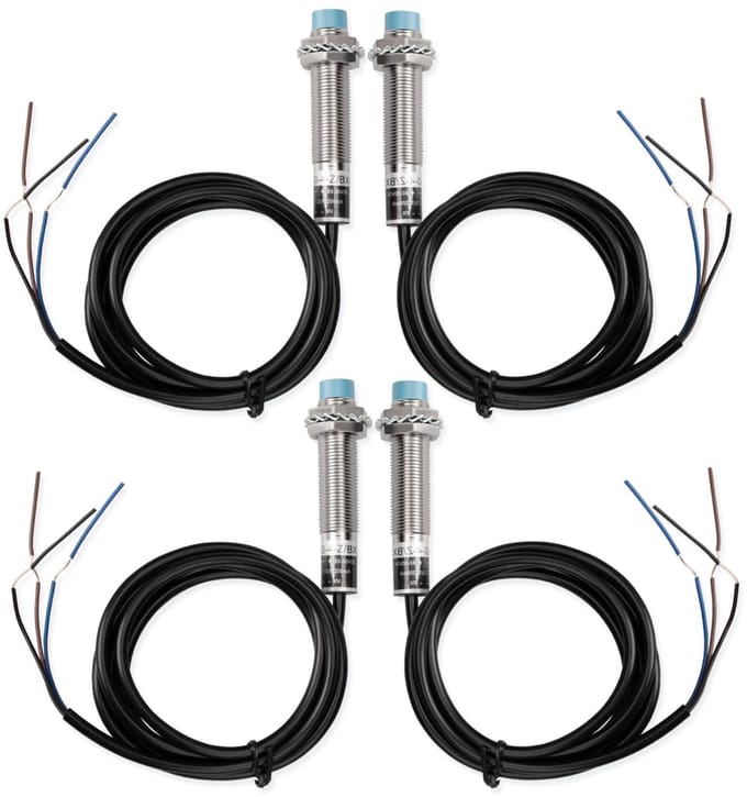 Solidchoice - Inductieve Proximity Sensor Switch 10-30V (4 Stuks)