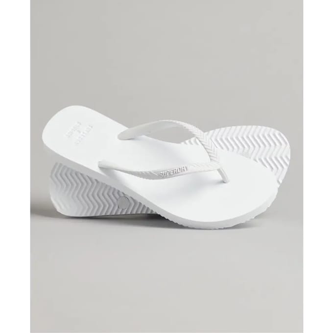 Superdry Studios Classic Slippers Wit EU 36-37 Vrouw