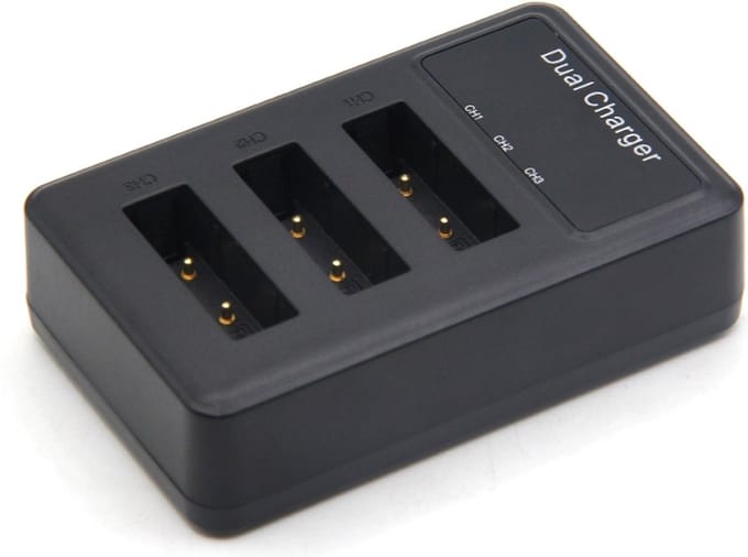 Mcoplus Acculader Triplecharger USB voor Sony NP-BX1