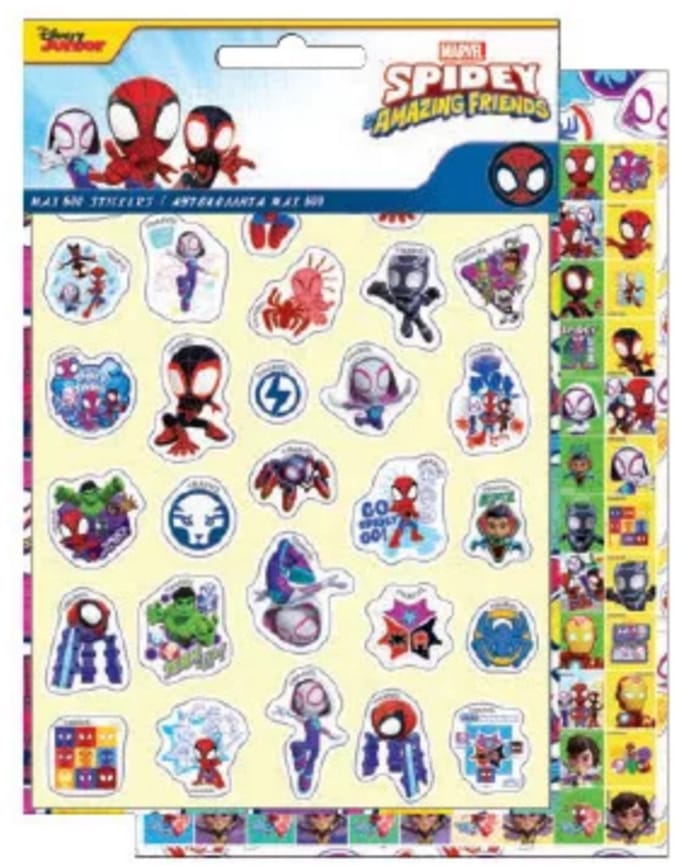 Spiderman SPIDEY - Stickerbundel - 600 stickers