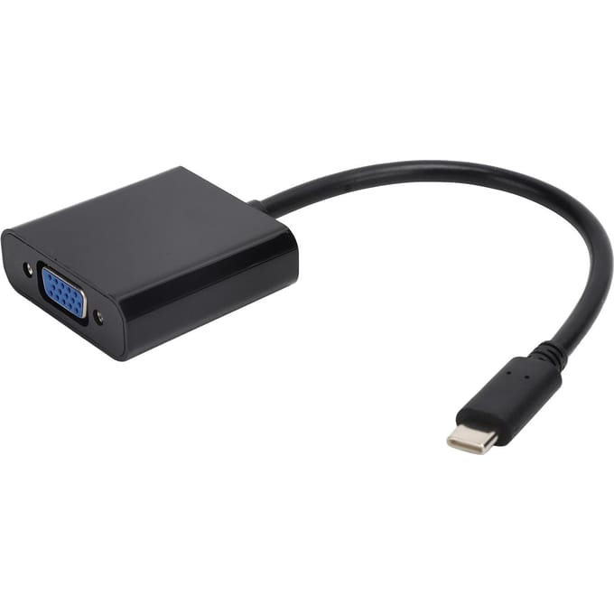 TypeC naar VGA Converter 10Gbps USB 3.1 HD 1080P Video Adapter Kabel 15Pin Vrouwelijk