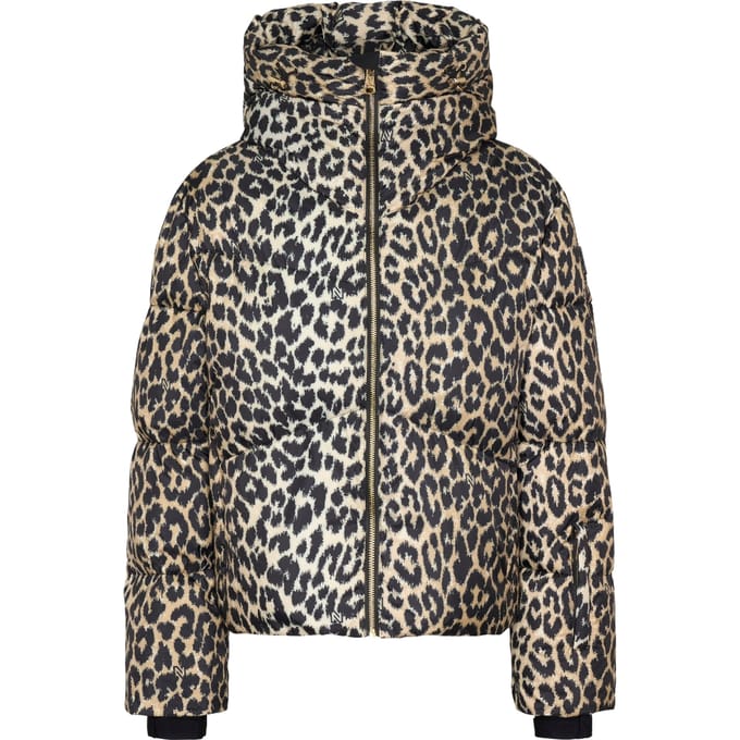NIKKIE - newport leopard jacket - Ski jack dames - Beige