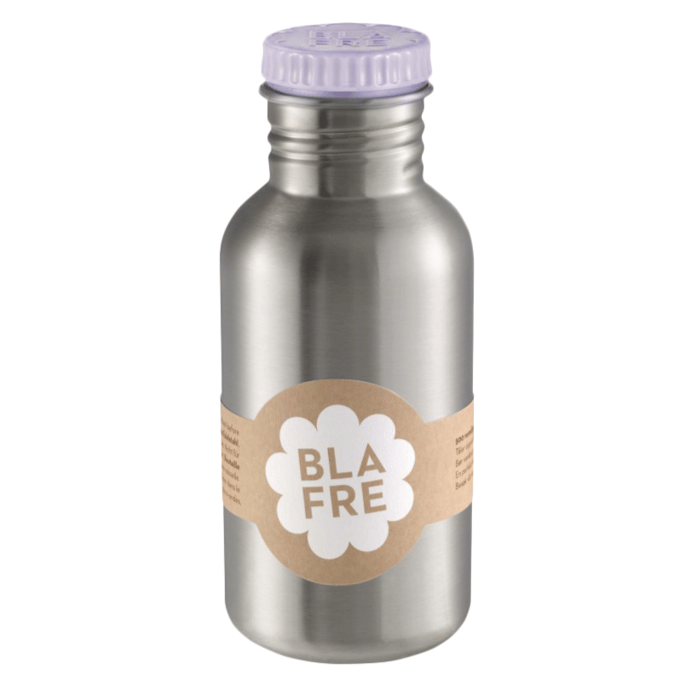 Blafre | Roestvrijstalen Drinkfles 500ml Licht Lila