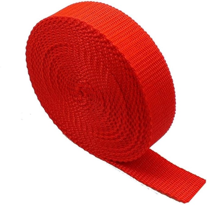 Sterke Spanband Wit 5 Meter Breed Voor Bagage en Tassen