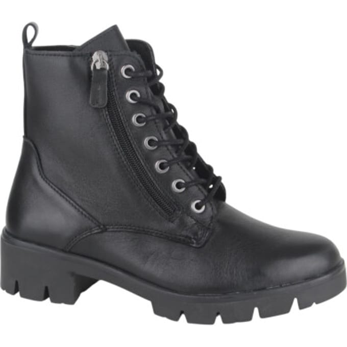 Ti Comos 2520012-000 dames veterboots gekleed maat 43 zwart