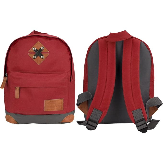 Abbey Camp Rugzak - Small - 5.5 Liter - Bordeaux/Grijs - Compact