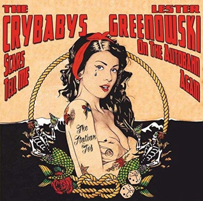 Crybabys & Lester Greenowsky - The Italian Job (7" Single)