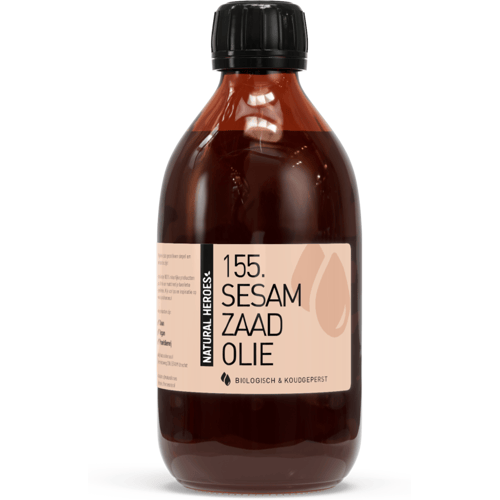 Natural Heroes Sesamzaadolie (Biologisch & Koudgeperst) - 300 ml