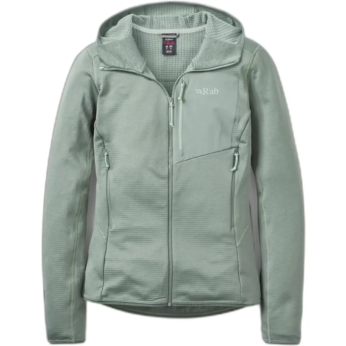 Dames hoodie met rits Rab Ascendor