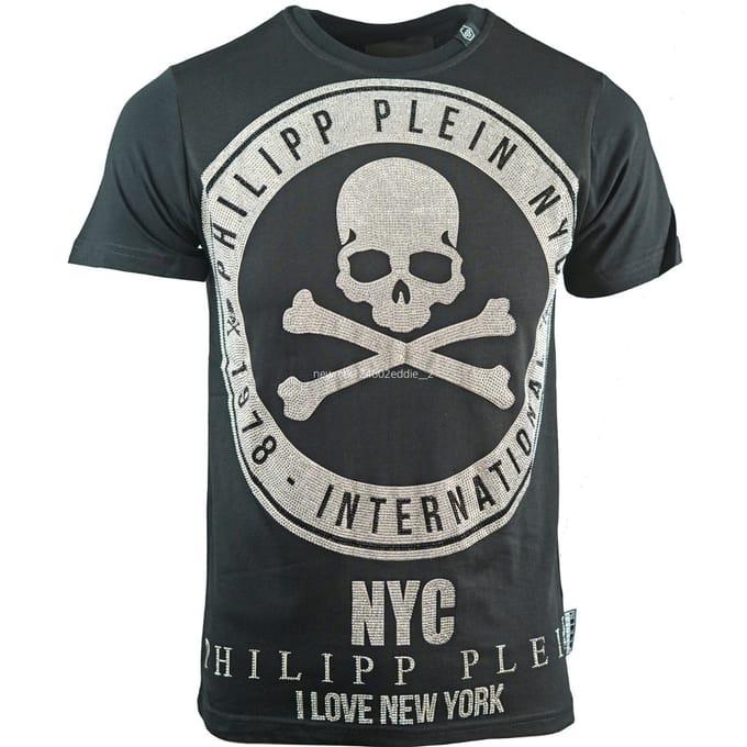 Philipp Plein Eddie Zwart T-shirt