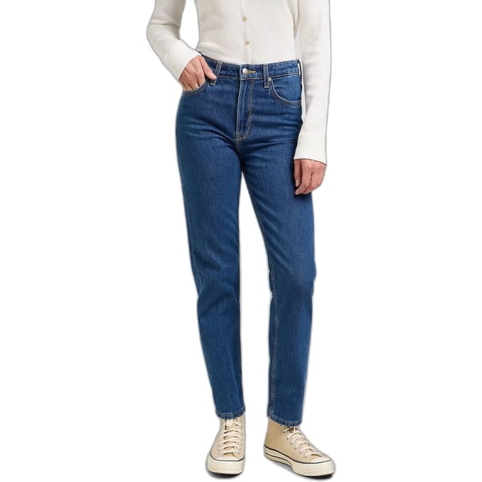 Lee Carol Regular Fit Spijkerbroek Blauw 27 / 33 Vrouw