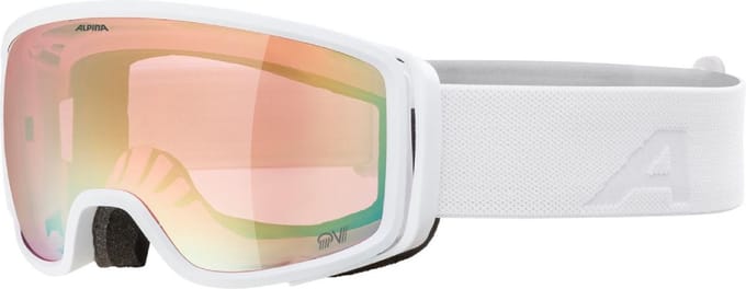 Alpina Bivio QV Photochromic Skibril | Wit | Categorie 2-3