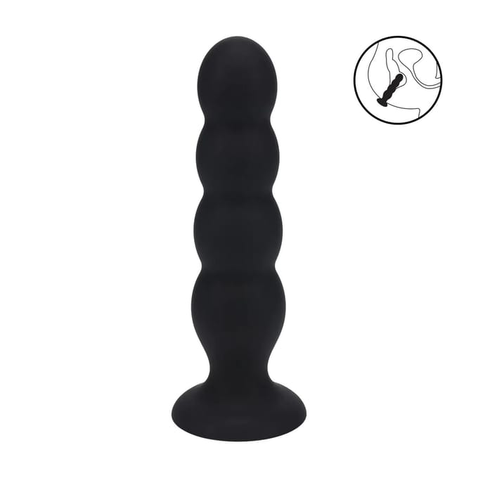 Levelz - Dubbele Siliconen Anaal Plug met Beweeg Kogel - XL