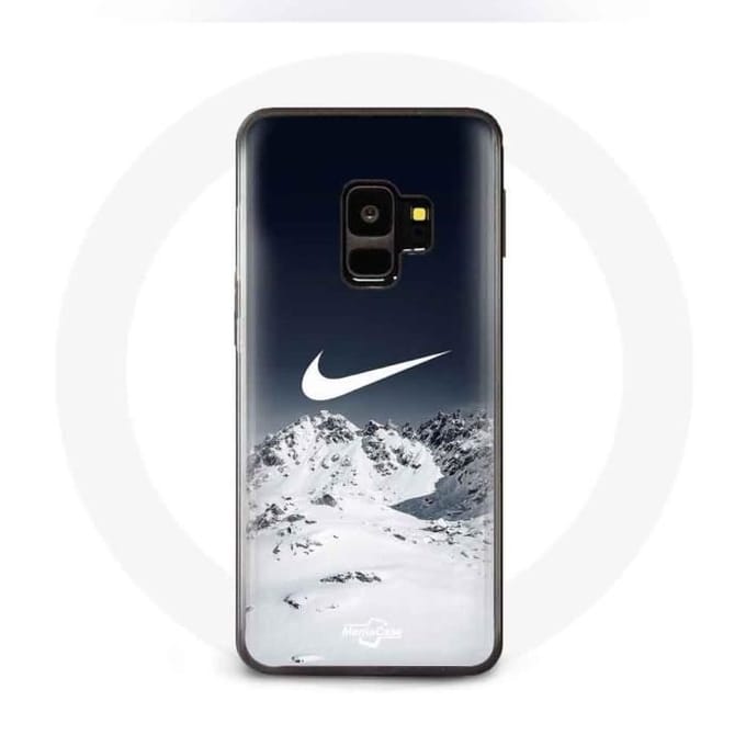 Coque pour Samsung Galaxy S9 plus Nike Logo Niege Hiver